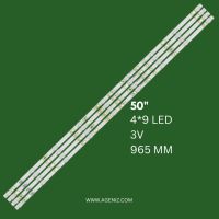 بک لایت 50 اینچ ایکس ویژن مدل XTU535