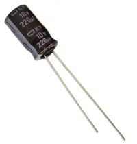 خازن 220uF 10V