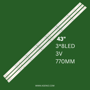 بک لایت 43 اینچ صنام مدل SLE-43M10