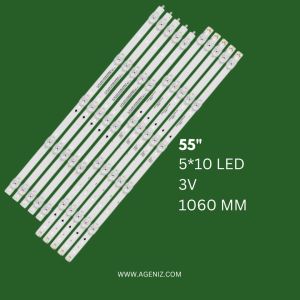  بک لایت 55 اینچ هایسنس مدل 55A6100