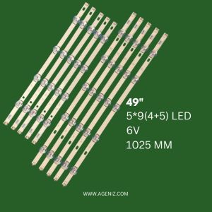 بک لایت 49 اینچ ال جی مدل 49LB