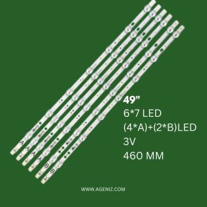 بک لایت 49 اینچ ایکس ویژن مدل 49XLU825