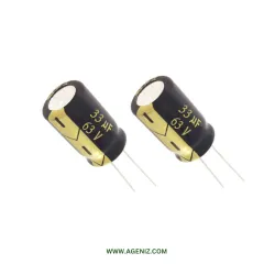 خازن 33uF 63V