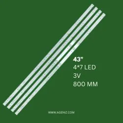 بک لایت 43 اینچ ایکس ویژن مدل XK570-XK565