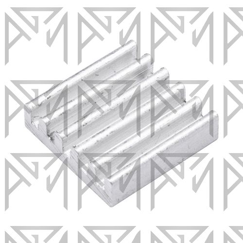 هیت سینک آلومینیومی با ابعاد 15x15x4MM