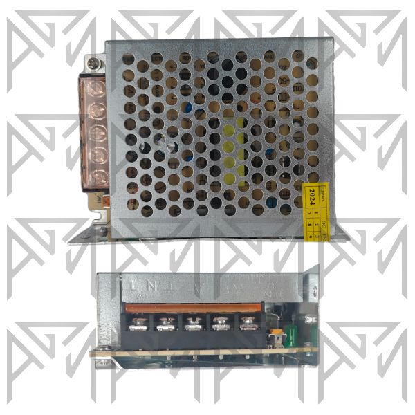 منبع تغذیه سوییچینگ صنعتی H.K | 12V 5A