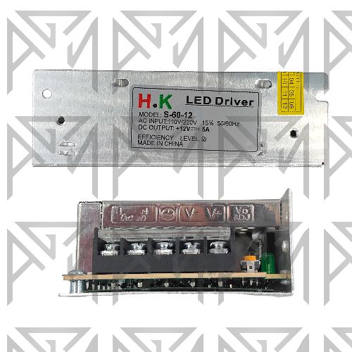 آداپتور سوییچینگ H.K | 12V 5A