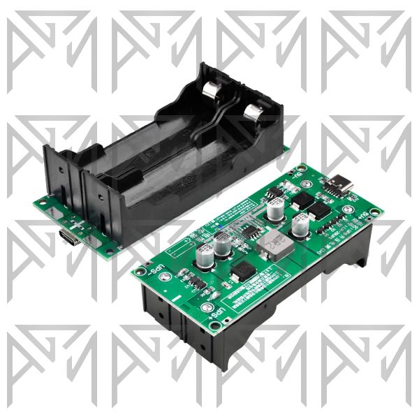ماژول یو پی اس (UPS) 2 باتری با خروجی 12 ولت 3 آمپر مدل LX-2BUPS