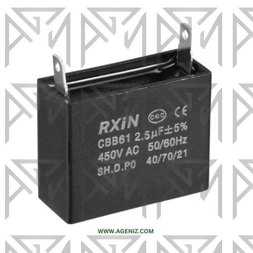 خازن 2.5uF 450V MKT