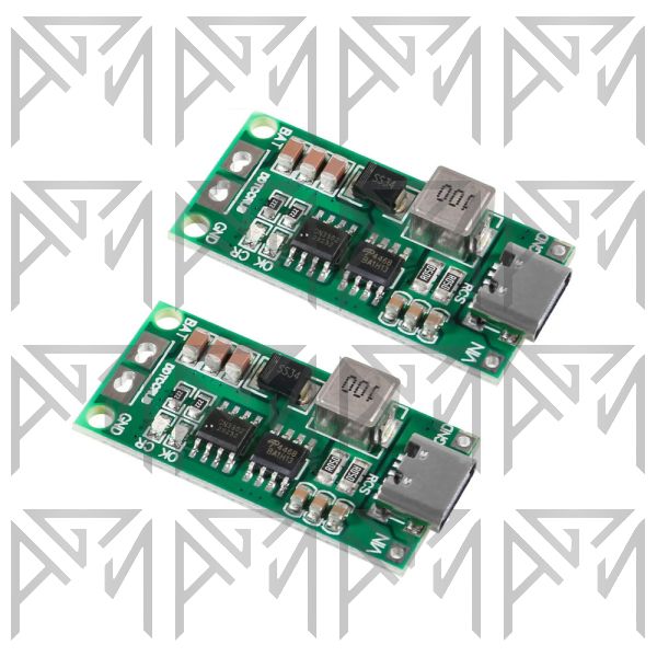 ماژول محافظ شارژ باتری 2CELL | 4A | TYPE-C