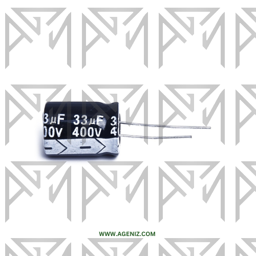خازن 33uF 400V