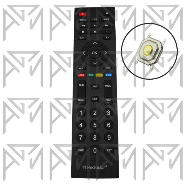 کنترل گیرنده دیجیتال مدیا استار MEDIA STAR 3500