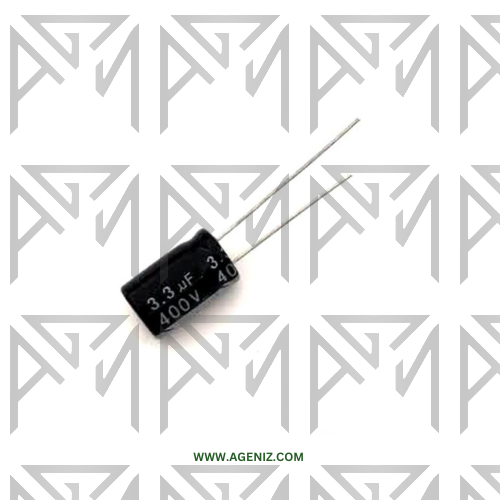 خازن 3.3uF 400V
