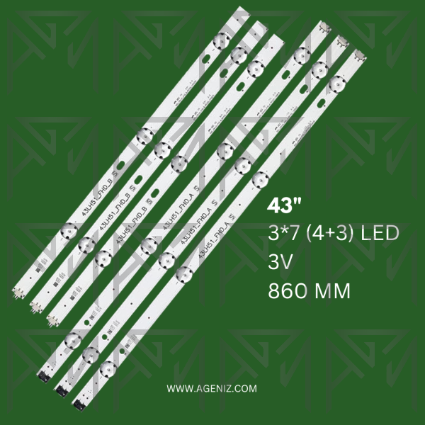 بک لایت 43 اینچ ال جی مدل 43LH5100