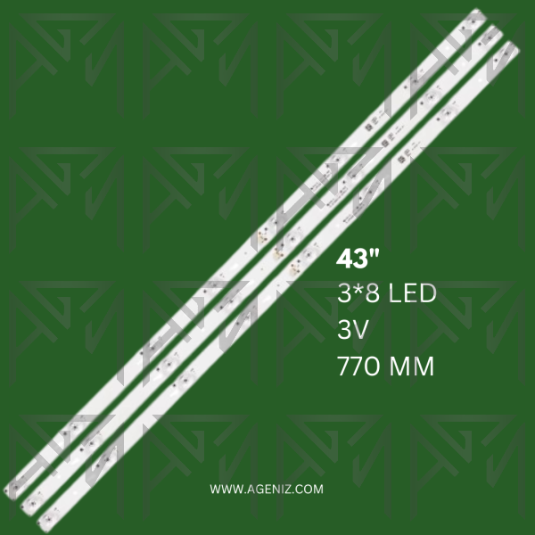 بک لایت 43 اینچ ایکس ویژن مدل 43XT520