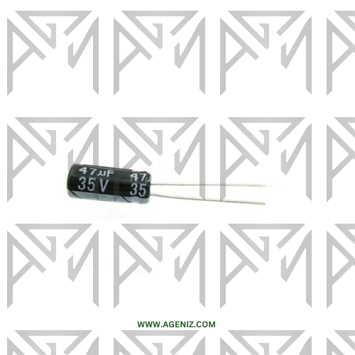 خازن 47uF 35V