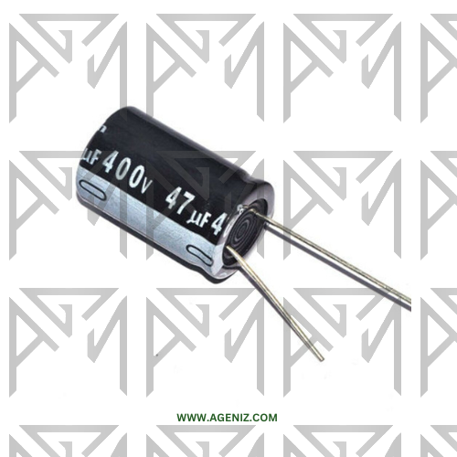 خازن 47uF 400V
