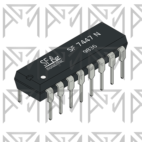 آی‌سی 7447 DIP-16