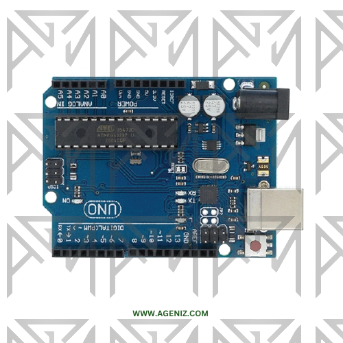برد ARDUINO UNO R3 ATMEGA328-DIP