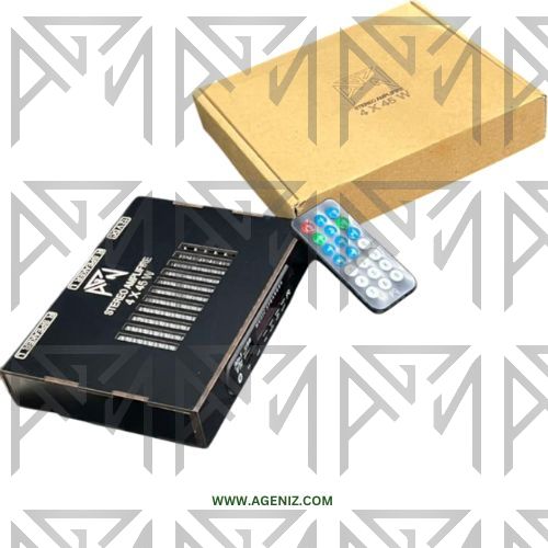آمپلی فایر AGENIZ 4x45W + BOX