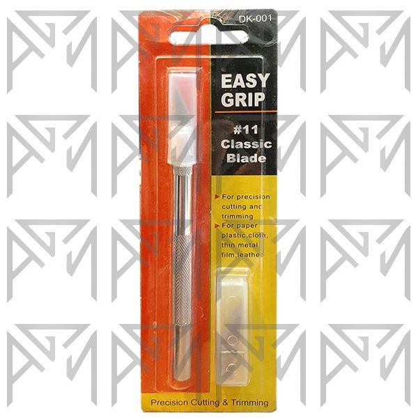 کاتر قلمی استیل EASY GRIP DK-001