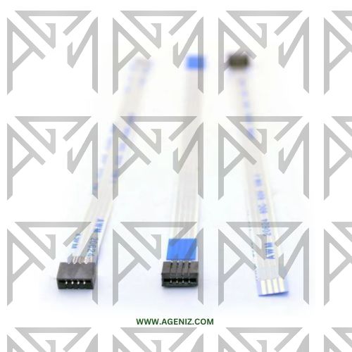 فلت افزایش طول تاچ اسکرین 6 پین 1 میلی متر 12 سانتی متر