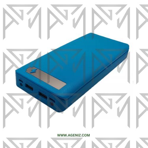 قاب پاوربانک فست 2A 20000mA مدل L8-BLUE