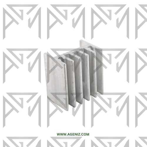 هیتسینک آلومینیومی با ابعاد 25x14MM (TO-126)