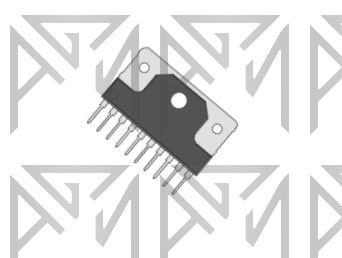 آی‌سی LA7848 SIP-10 ORG اصلی