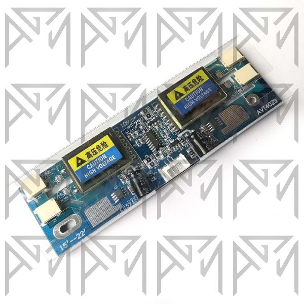 برد راه‌انداز (Inverter) لامپ CCFL مانیتور چهار خروجی مدل AVT-4029
