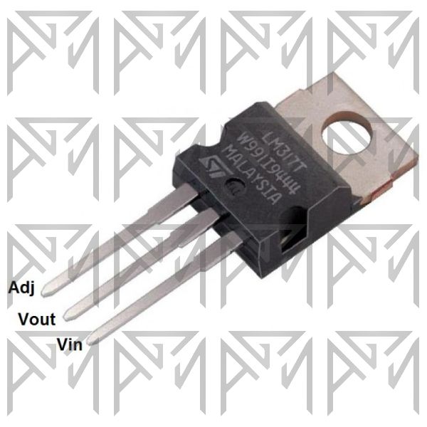 آی‌سی LM317T TO-220-3