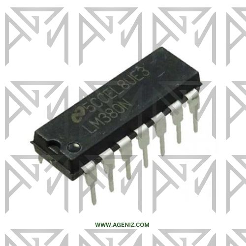 آی سی LM380 DIP-14
