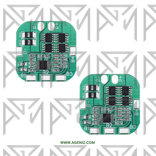 برد شارژ و دشارژ باتری 4 سلولی 8A مدل HX-4S-SQ
