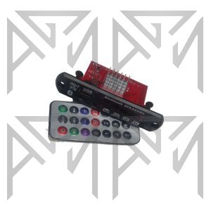 ماژول پلیر بلوتوث BT5.0 12V 2x60W ریموت دار