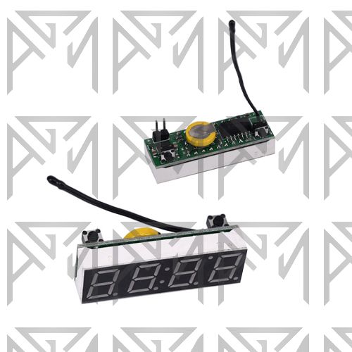 ماژول ساعت/دماسنج/ولتمتر RX8025 (RED)