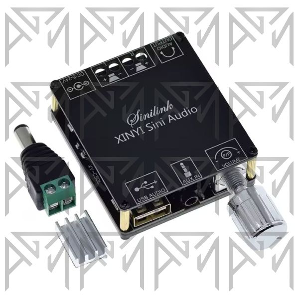 ماژول آمپلی فایر XY-C50L | 2*50W | BT | AUX