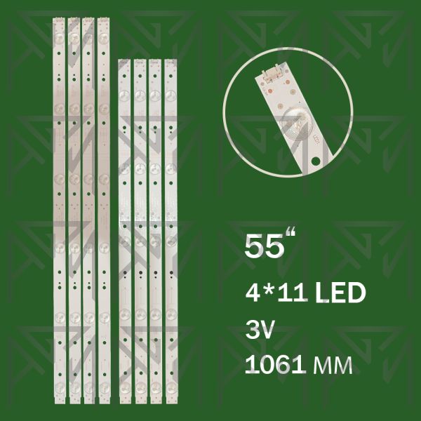 بک لایت 55 اینچ اسنوا مدل 55S100
