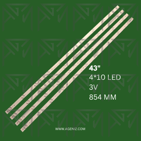بک لایت 43 اینچ مارشال مدل SU4387