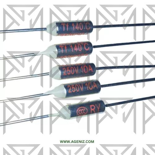 فیوز حرارتی 140 درجه سانتی گراد 10 آمپر TF140
