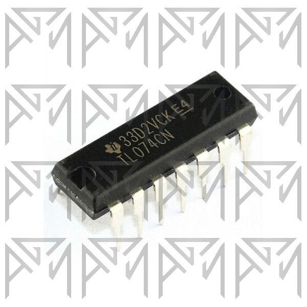 آی‌سی TL074 DIP-14