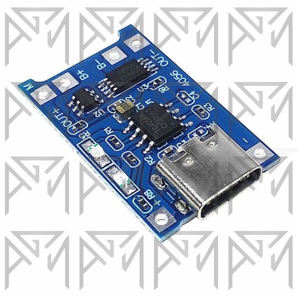 ماژول شارژ باتری Type-C 5V 1A مدل TP4056