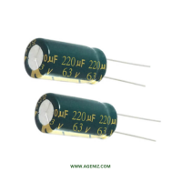 خازن 220uF 63V