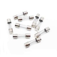 فیوز شیشه‌ای 0.5 آمپر 250 ولت سایز 5x20