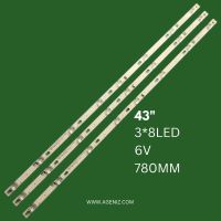 بک لایت 43 اینچ تی سی ال مدل 43D2900X