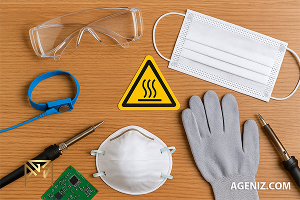 مهمترین نکات ایمنی در لحیمکاری